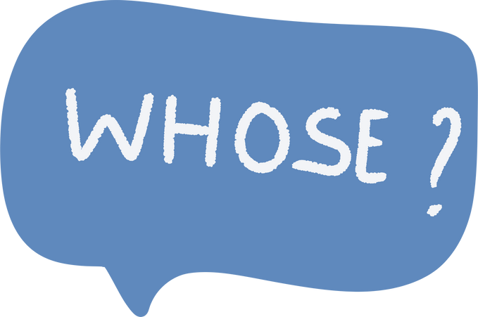 Speech bubble with text 